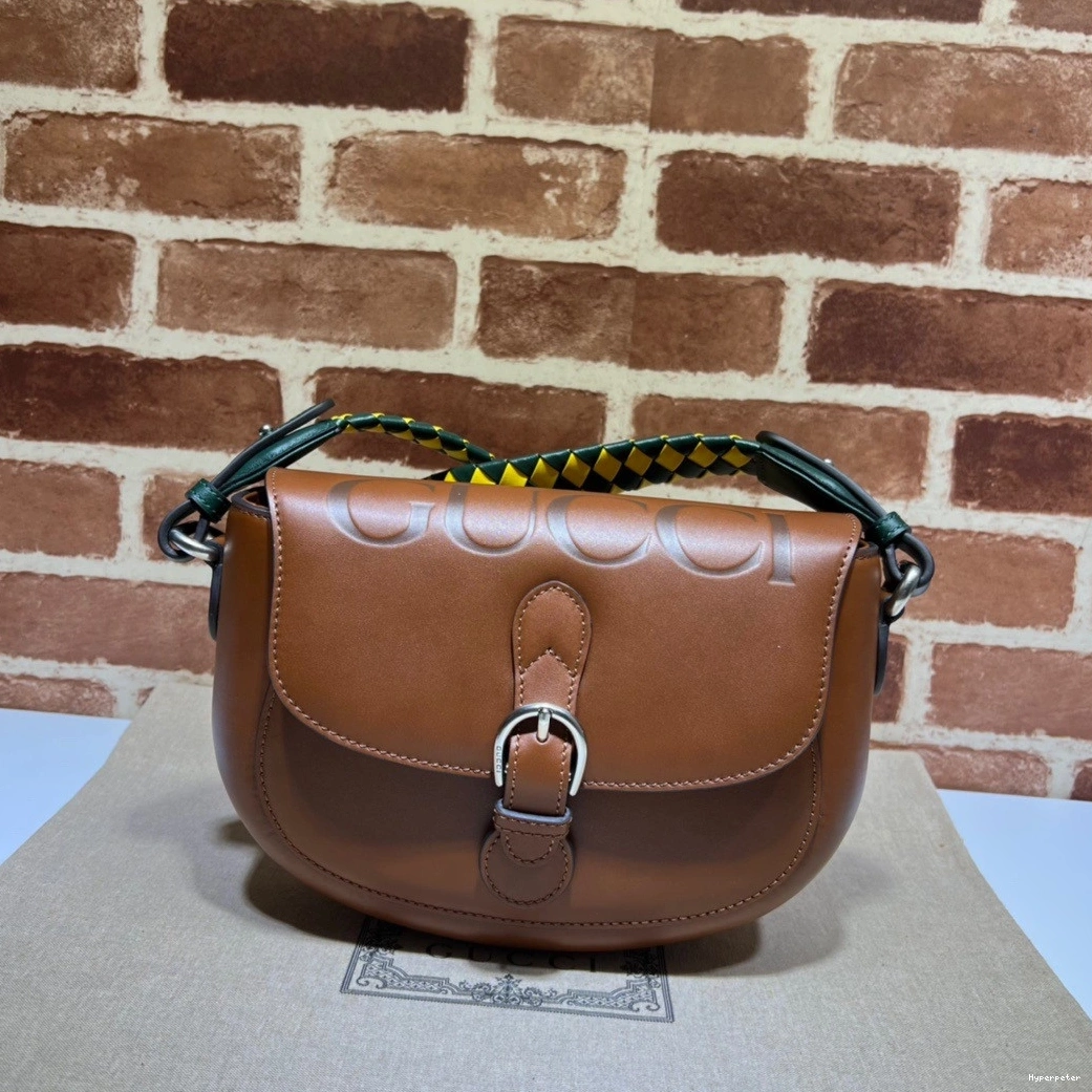 Hyperpeter logo shoulder Gucci bag with Small 0814